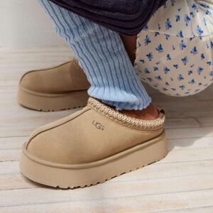 UGG Beige Slip-On Shoes